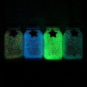 Glow in the dark 10g Luminous Party DIY Bright Paint Star Wishing Bottle Fluorescent Particles brinquedos toys