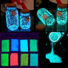 Load image into Gallery viewer, Glow in the dark 10g Luminous Party DIY Bright Paint Star Wishing Bottle Fluorescent Particles brinquedos toys