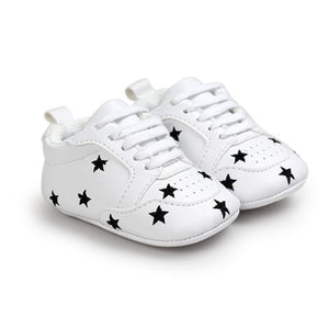 Hot sell baby moccasins infant anti-slip PU Leather first walker soft soled Newborn 0-1 years Sneakers Branded Baby shoes