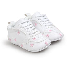 Load image into Gallery viewer, Hot sell baby moccasins infant anti-slip PU Leather first walker soft soled Newborn 0-1 years Sneakers Branded Baby shoes