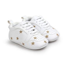 Load image into Gallery viewer, Hot sell baby moccasins infant anti-slip PU Leather first walker soft soled Newborn 0-1 years Sneakers Branded Baby shoes