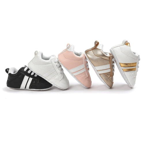 Hot sell baby moccasins infant anti-slip PU Leather first walker soft soled Newborn 0-1 years Sneakers Branded Baby shoes